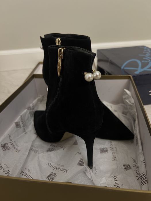 Ботильоны черные