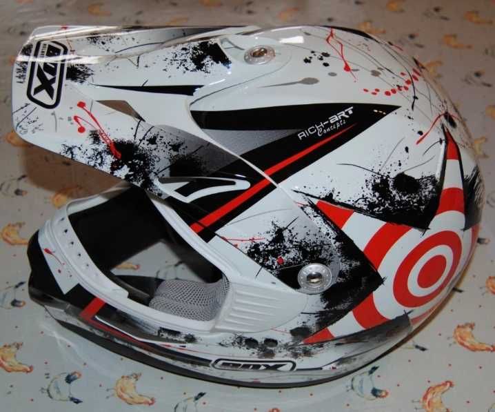 Мотокрос каска *Нова*, коментар цена  BOX -XL размер