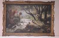Tablou autentic pictura in ulei pe panza de Olàh Ferencz
