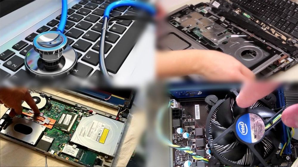 Ремонт и сервиз на компютри и лаптопи. Преинсталиране на Windows.