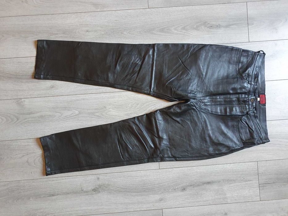 Pantaloni de piele Leder Company - Marimea 46 (Talie 86 cm)