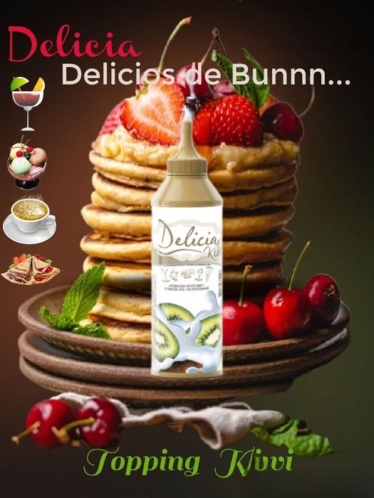 Topping DELICIA, delicios de Bunn...