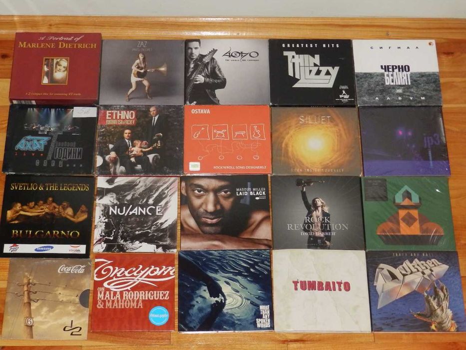 Оригинални Метал, Рок, Джаз, Поп и други CD-та, DVD и видеокасети