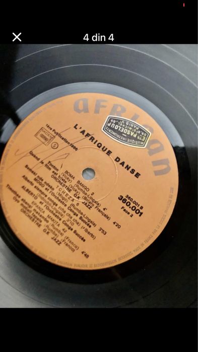 Vinil rar – L’Afrique Danse N°1 (African Records, 1966