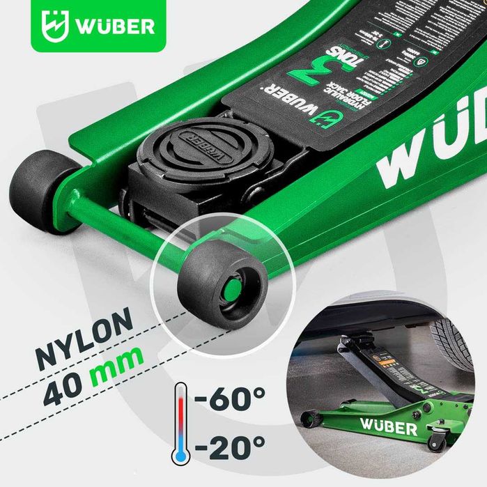 Cric crocodil hidraulic de 3 tone 85-430mm, 2 pistoane, profesional