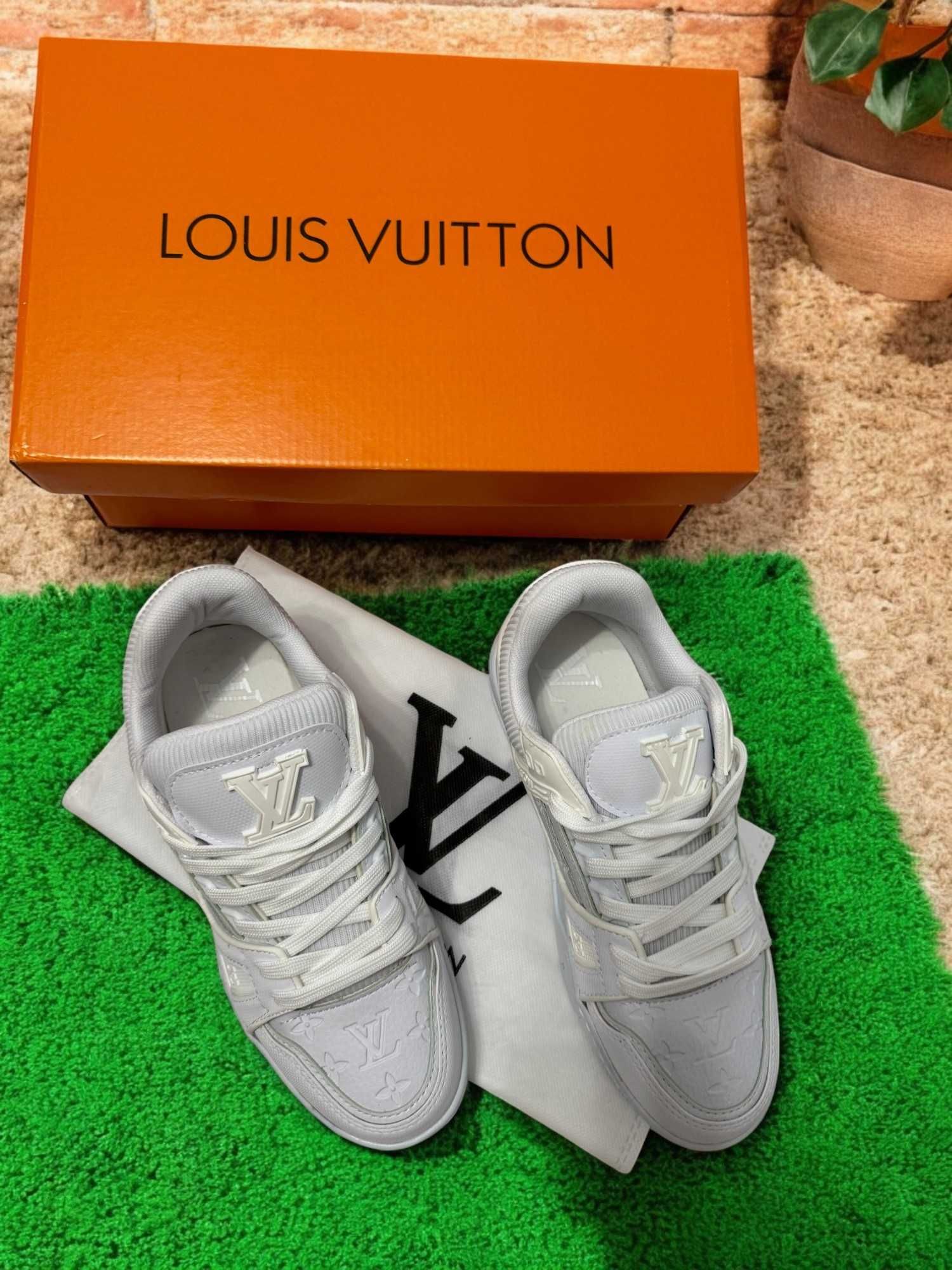 Adidasi Louis Vuitton Alb - Adidasi Full Box - Model Unisex