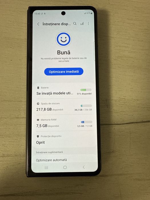 Samsung Z Fold 4 256Gb Display-ul pliabil Defect
