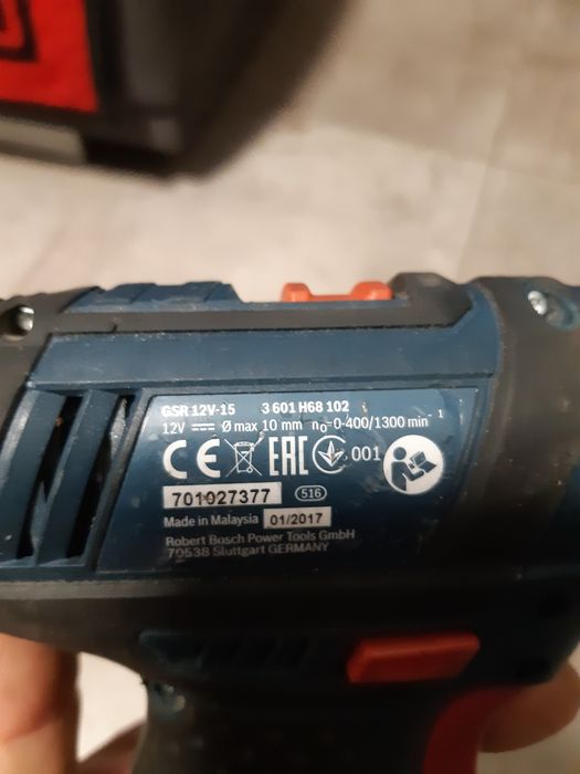 Bormasina filetanta Bosch GSR 12V-15