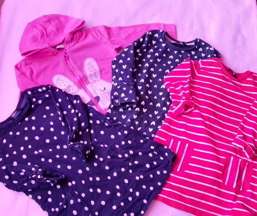 Всички дрешки за 200лв. Дрешки за момиченце next,beneton,n&m,George