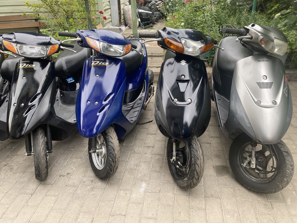 Продам свеже пригнанные скутеры мопеды Honda Dio 34