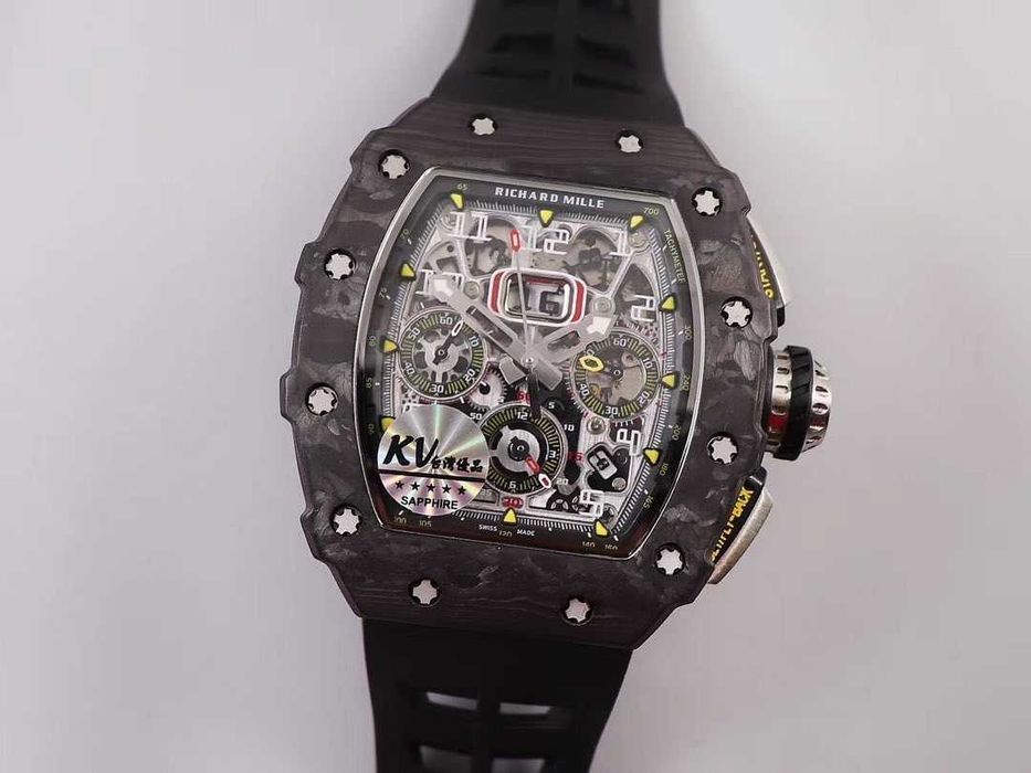 Richard Mille черен RM11-03 карбон