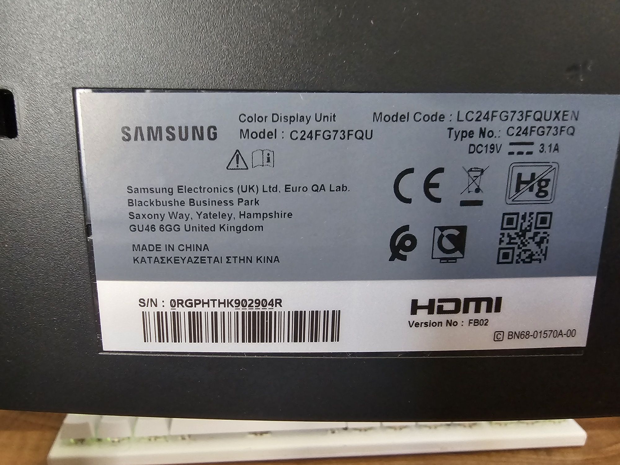 Samsung 24 inch 144hz геймърски монитор