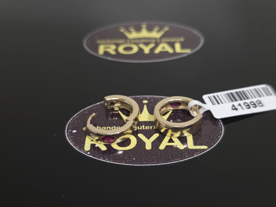Bijuteria Royal: Cercei aur 14k4.57 gr