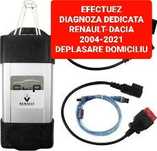 Diagnoza tester dacia renault dedicata  2004-2022 cu deplasare