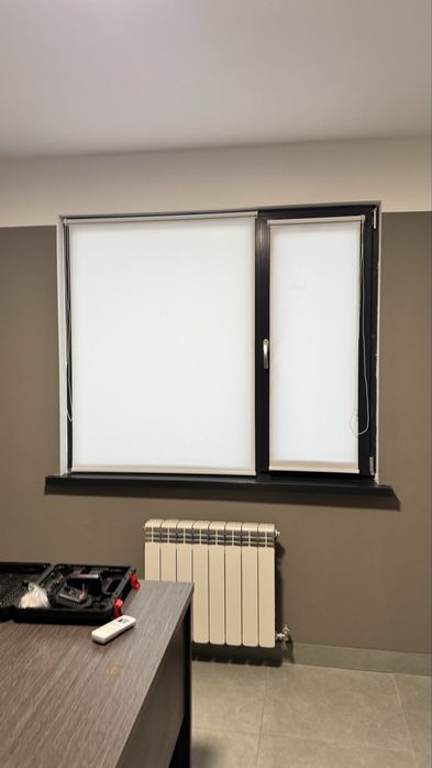 «Принимаем заказы на установку и изготовление рулонных штор и жалюзи»