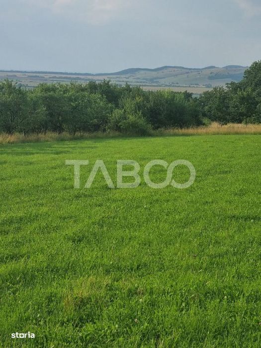 Teren pretabil cabana sau gradina 1670 mp zona deosebita Sibiel