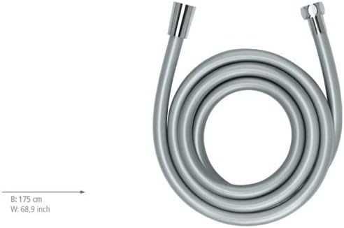 Furtun dus universal anti-torsiune flexibil |WNK 284643 Argintiu