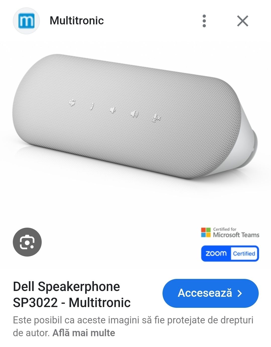 Dell boxă Bluetooth și  handsfree