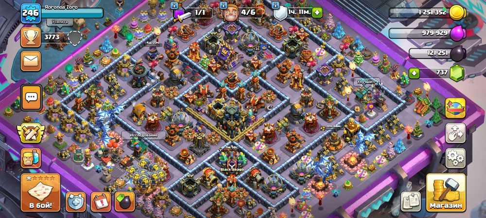 Продам аккаунт clash of clans 17 тх