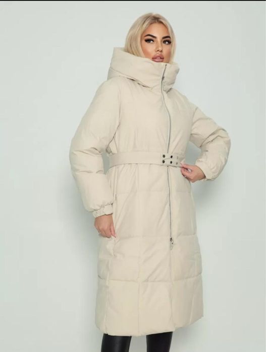 Зимняя длинная куртка