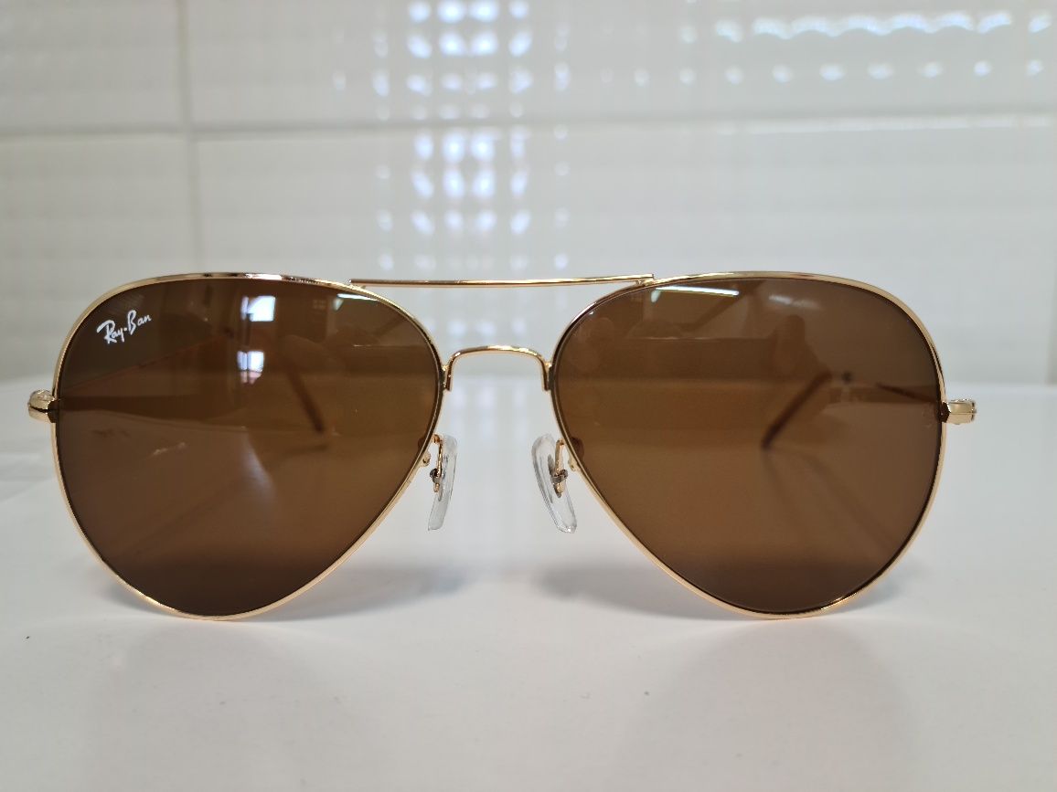 Ray Ban Aviator RB3026 Large Metal By Luxottica Italy Originali