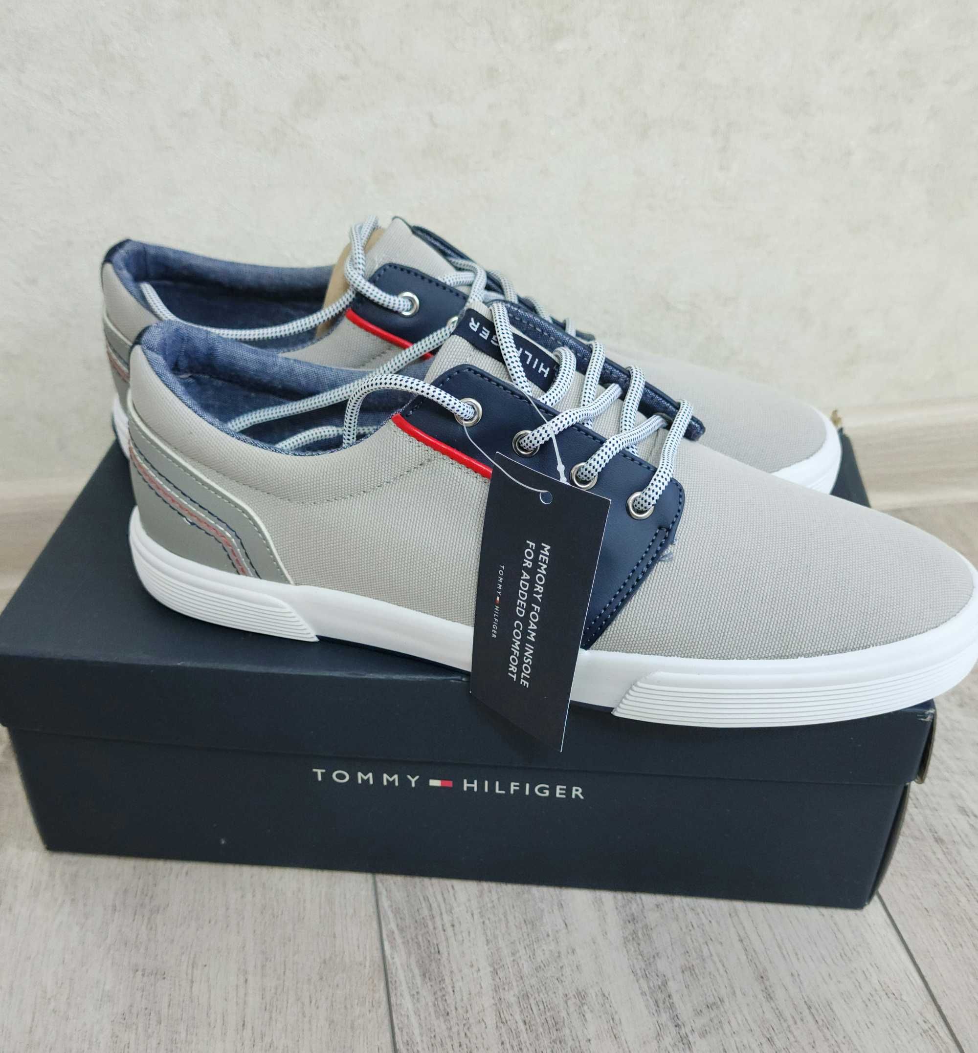 Мужские кеды Tommy Hilfiger, 43 размер, оригинал