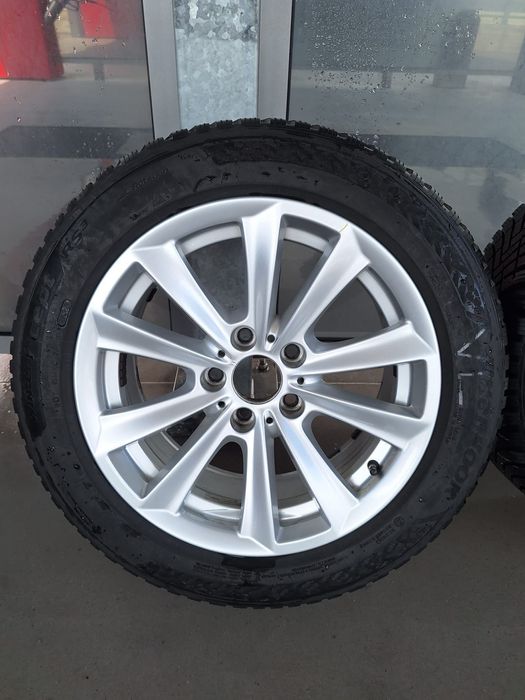 Jante Roti anvelope iarna BMW seria 5 F10 225 55 17 DOT 2023