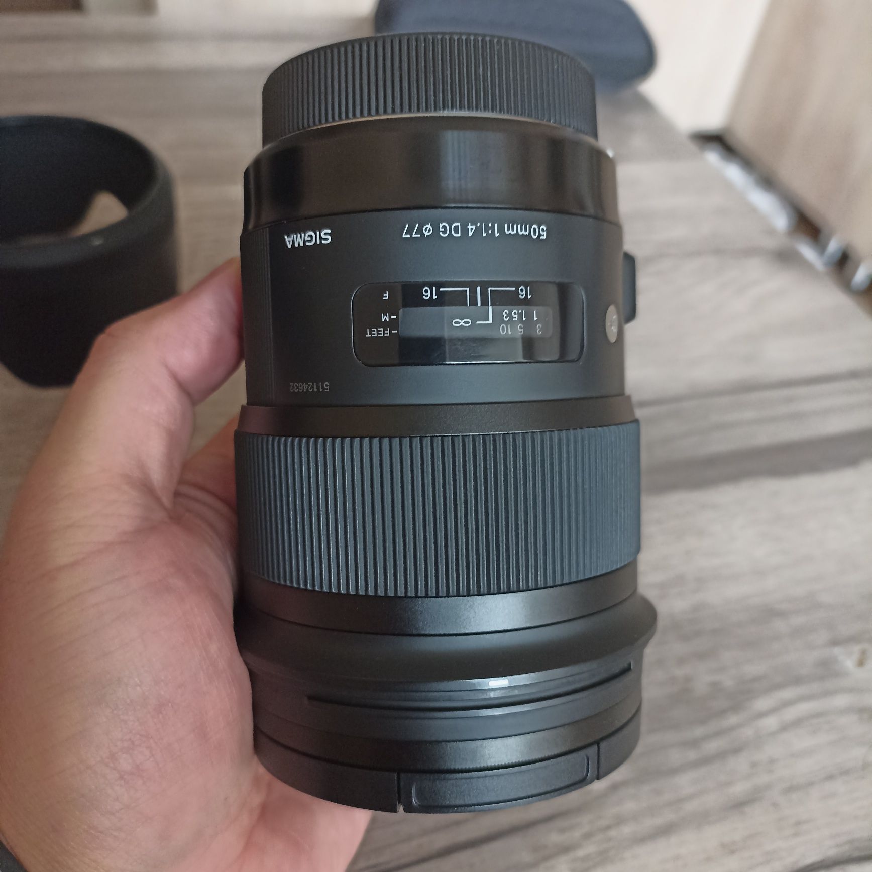 Объектив Sigma 50 mm f/1.4 DG HSM  ART