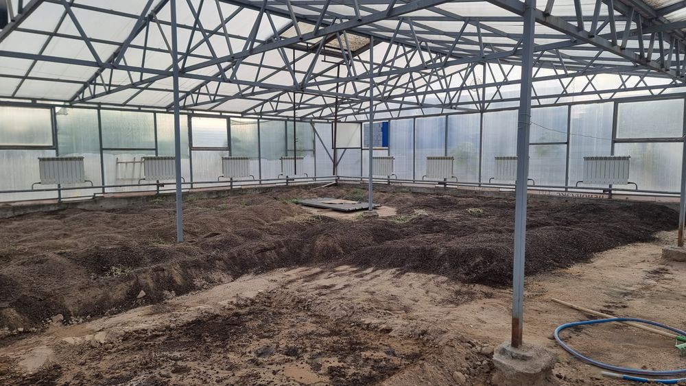 Печь с полностью системой для теплицы итд