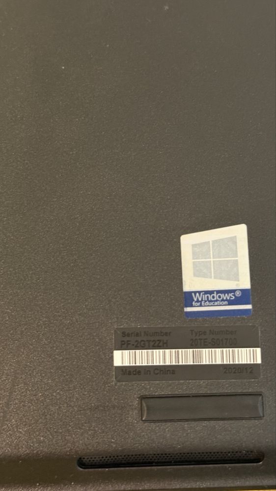 Lenovo Thinkpad E15 gen 2