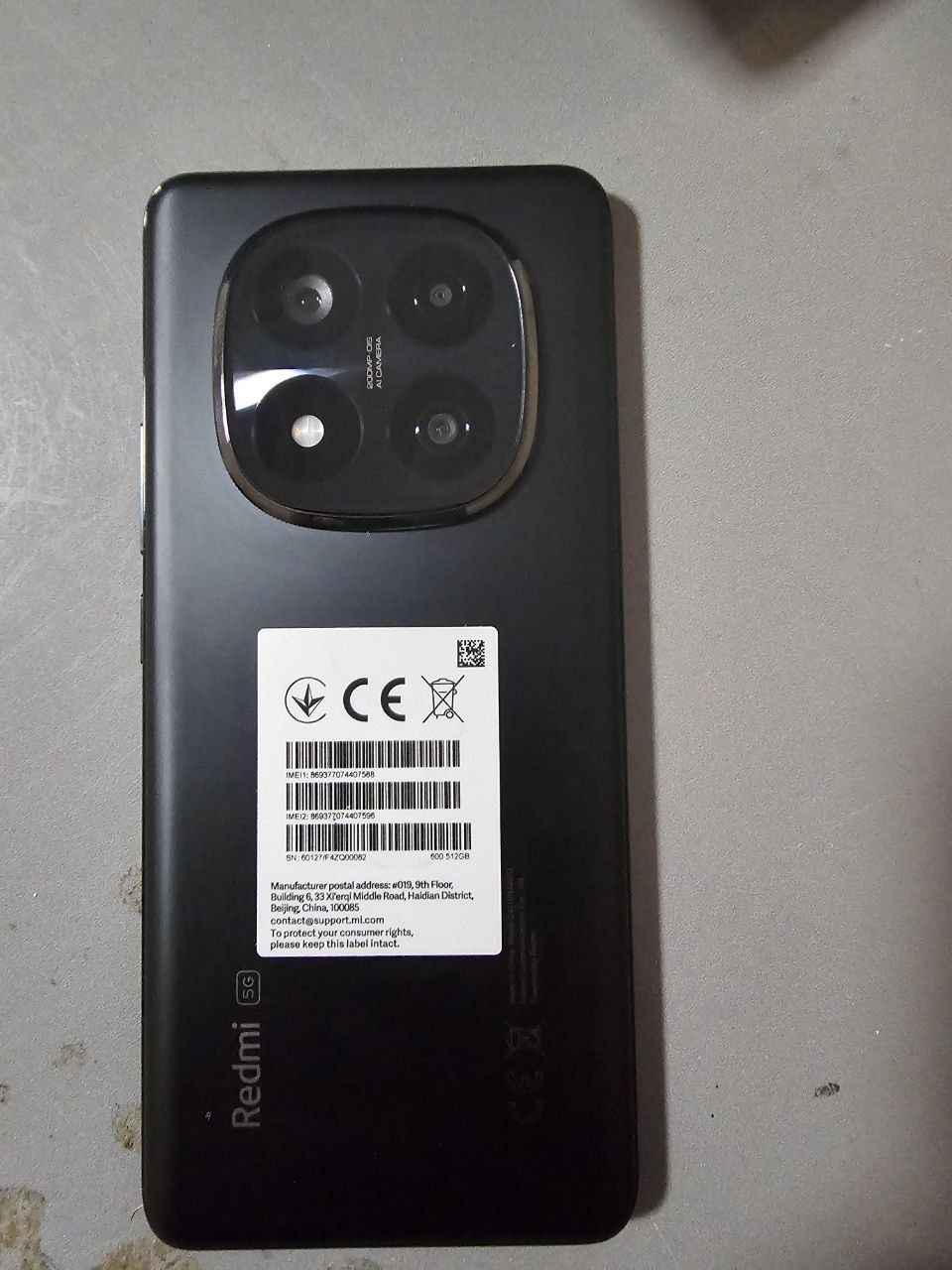 Redmi not 14 pro olis 12/512 gb