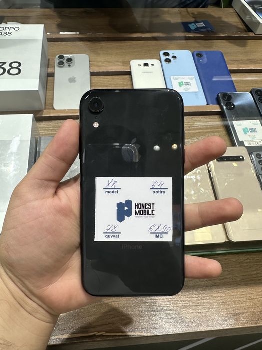 iphone xr qora rang