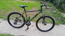 Bicicleta mtb Outdooor,26 inchi,Aluminiu,frane mec. disc,8x3,M,Shimano