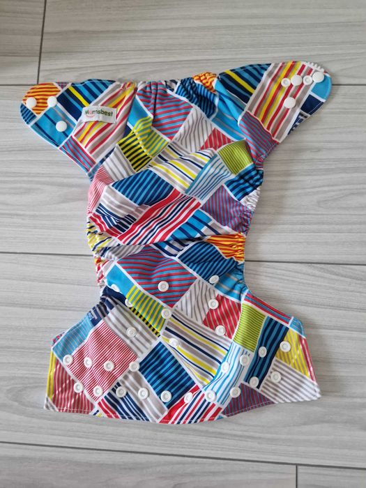 Scutece textile – 10x scutece + 14x inserturi (Noi, nefolosite)