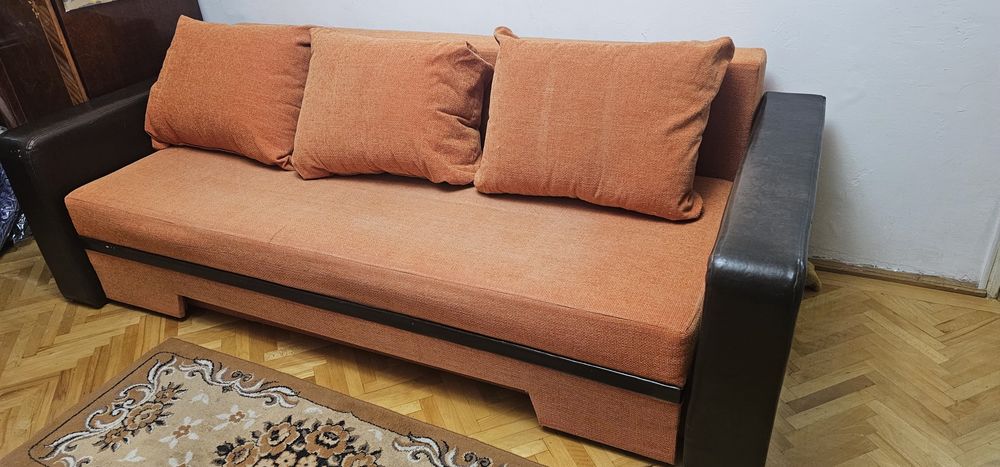 Vand Canapea extensibilă, cu spațiu de depozitare.

Dimensiuni totale: