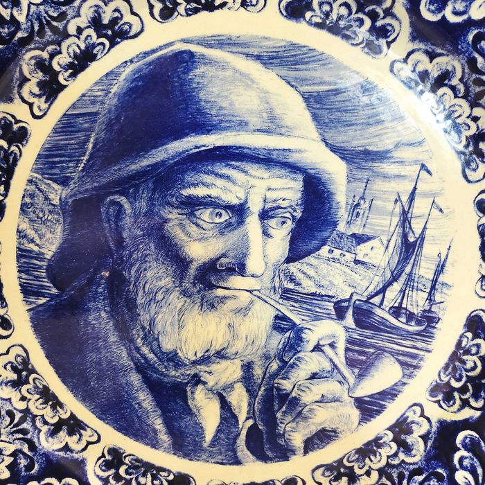 Delft чиния – Bock Frères
