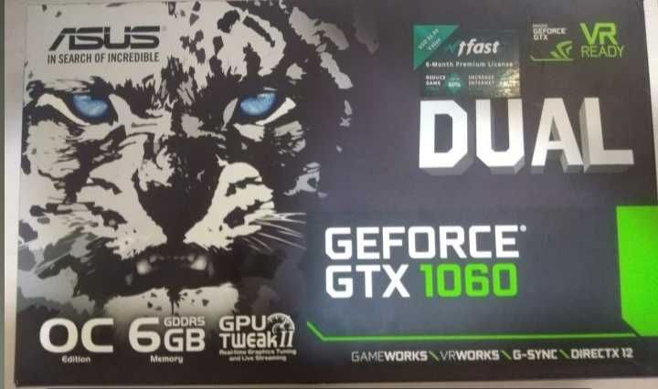 Asus Gtx 1060 6gb 192bit