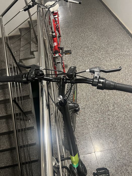 Bicicleta ProCart suspensie fata+spate, 21 viteze, frane mecanice