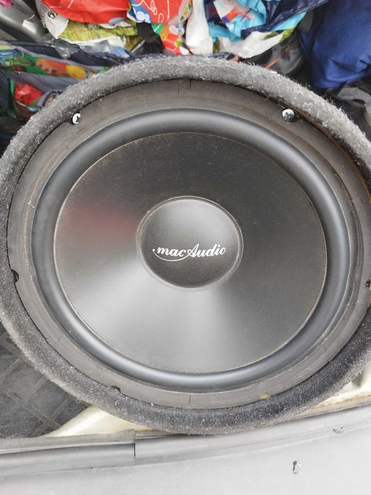 Subwoofer / Tub de bass Mac Audio + statie 500 Wati