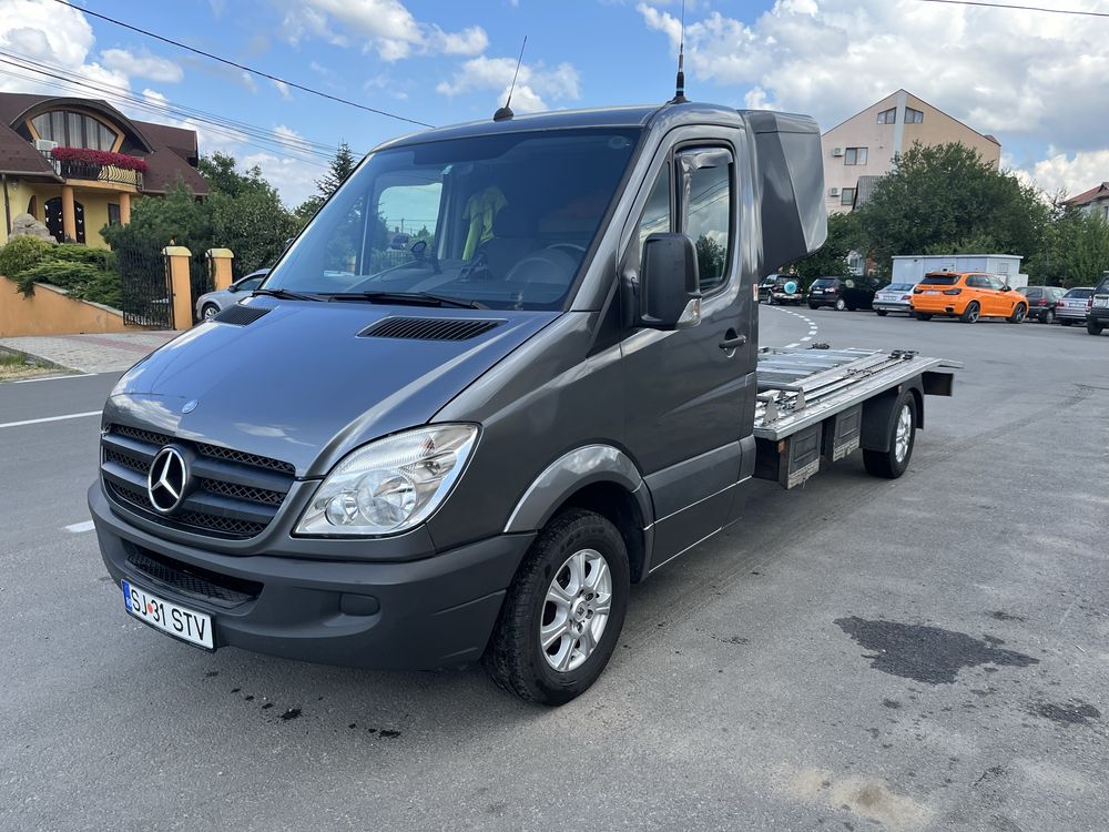 Mercedes sprinter doka 316 cdi euro 5 platforma transport auto