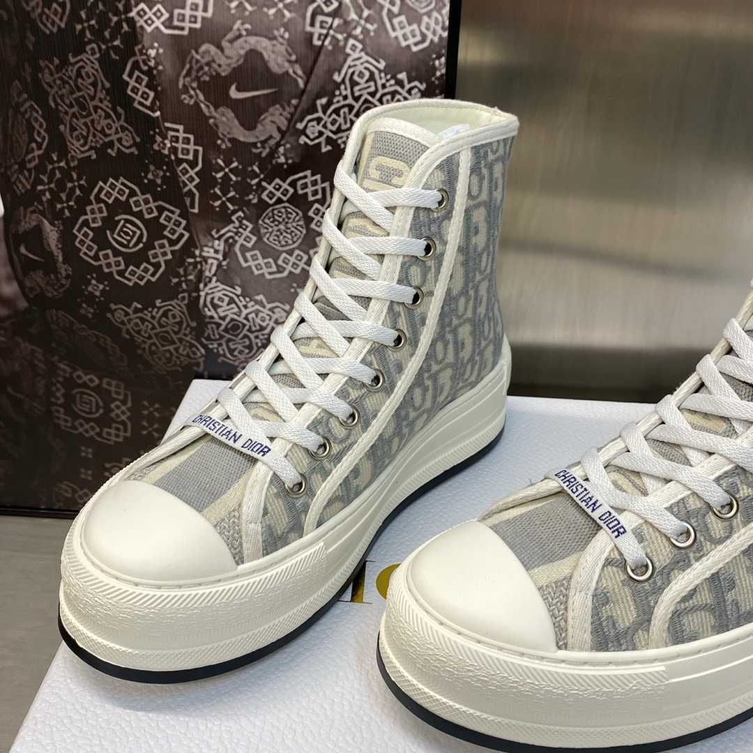 Adidasi tenisi Christian Dior Walk'n'Dior, gri, marimi 35-40