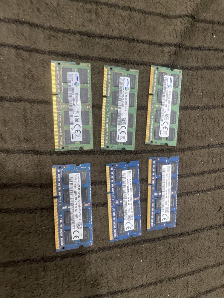 RAM laptop 8 gb ,DDR3,DDR4