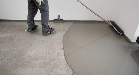 Наливные полы, стяжка.