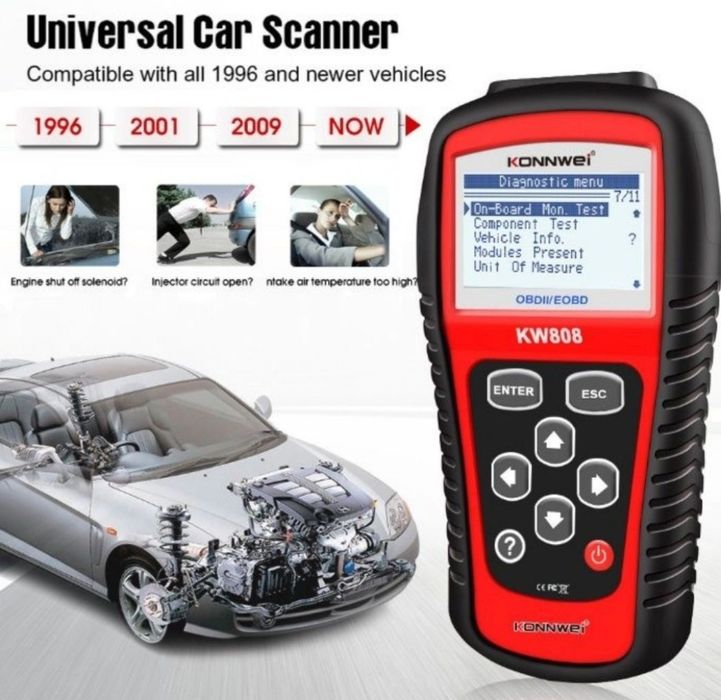 Aparat de diagnoza Tester auto profesional KONNWEI KW808