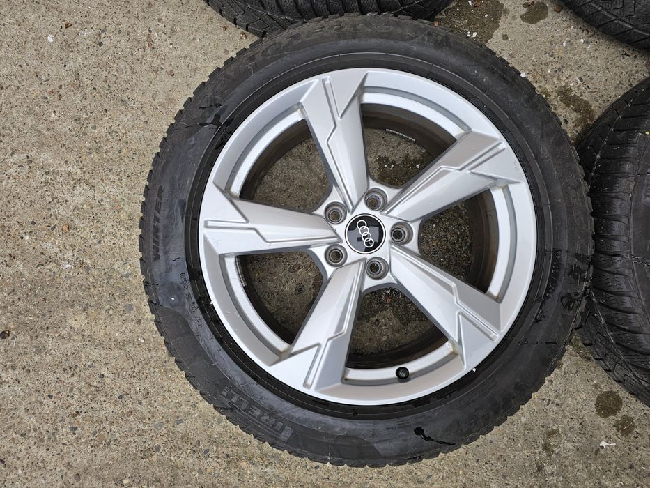 Jante originale Audi R18 + Cauciucuri iarna Pirelli 225 55 18