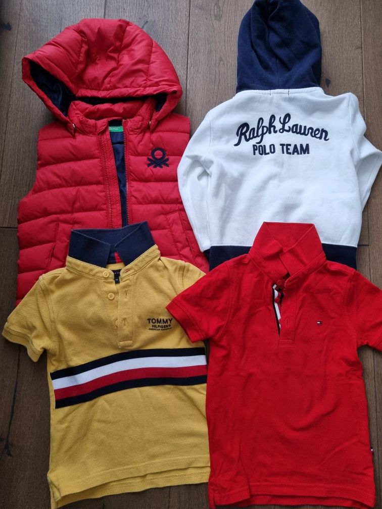 Детски тениски Hilfiger, Суитшърт на Polo RL