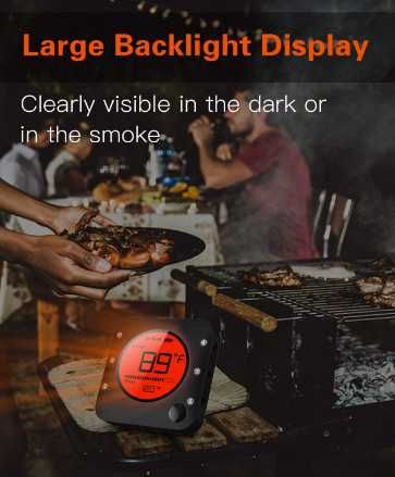 Безжичен термометър за месо BFOUR BF-5, цифров Bluetooth