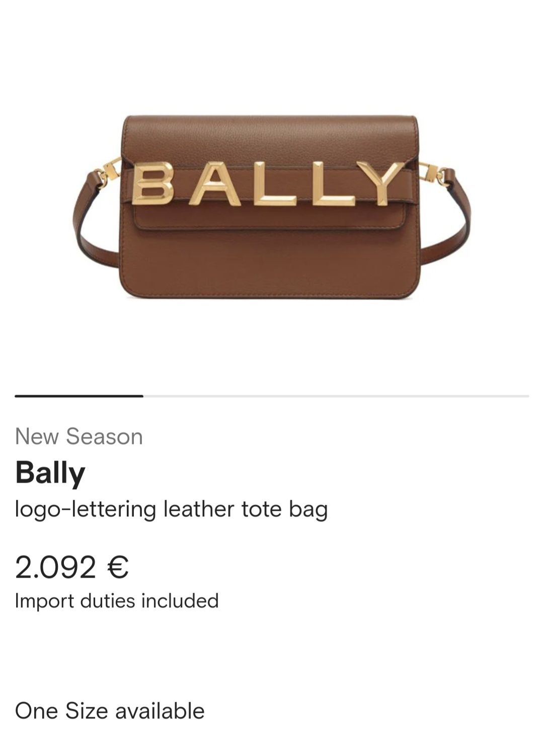 Geanta Bally crossbody