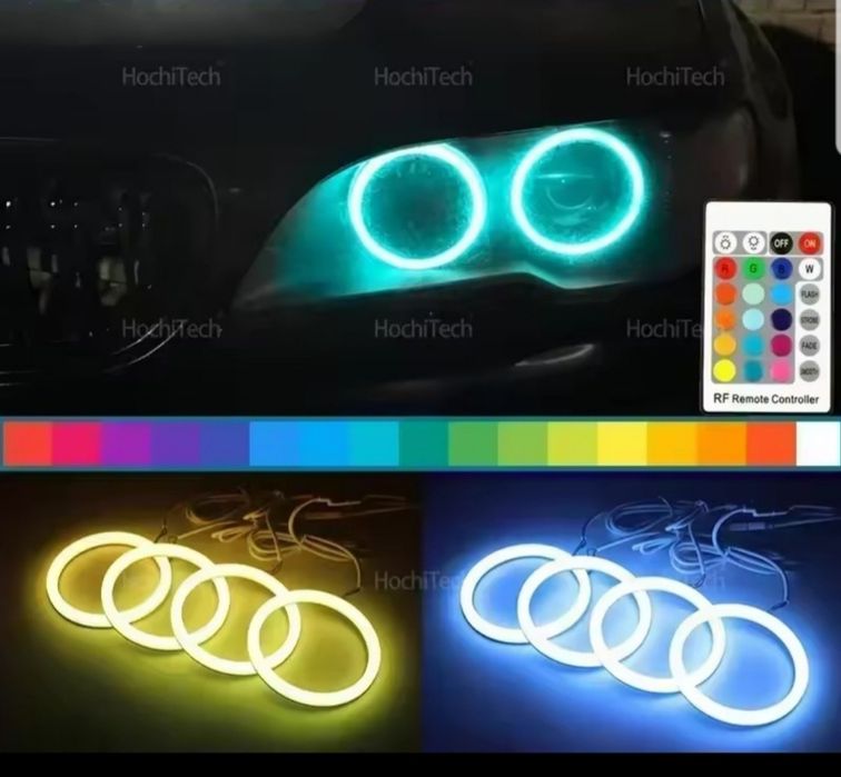 Kit Angel Eyes Multicolor- 16 culori BMW Seria 3 E46 Coupe