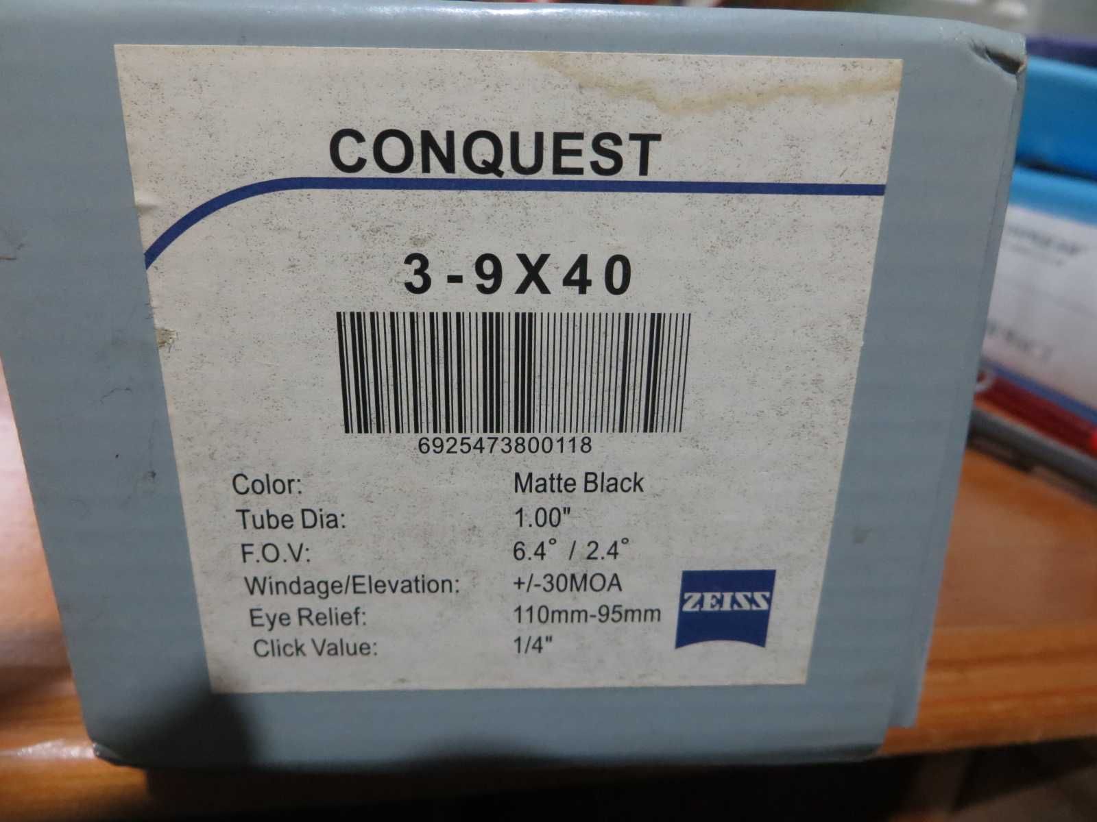 Оптика  zeiss sports optics conquest